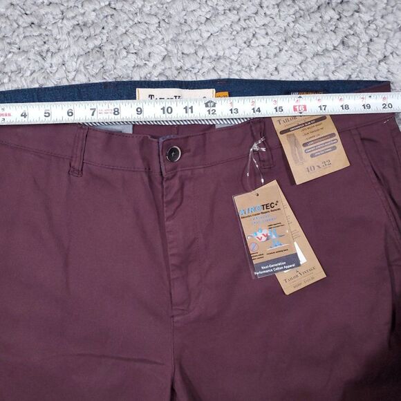 Tailor Vintage Greenwich Slim Fit Chino Pants Red Size 40 x 32 Stretch Airotec - Picture 7 of 9